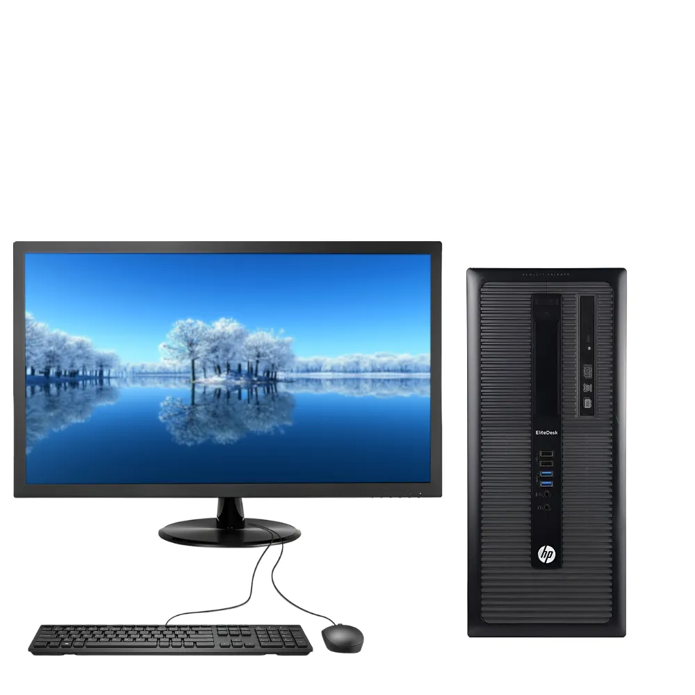Certified Pre-Owned HP EliteDesk 800 G1 Tower - Intel i7-4th Gen 16/512 Set