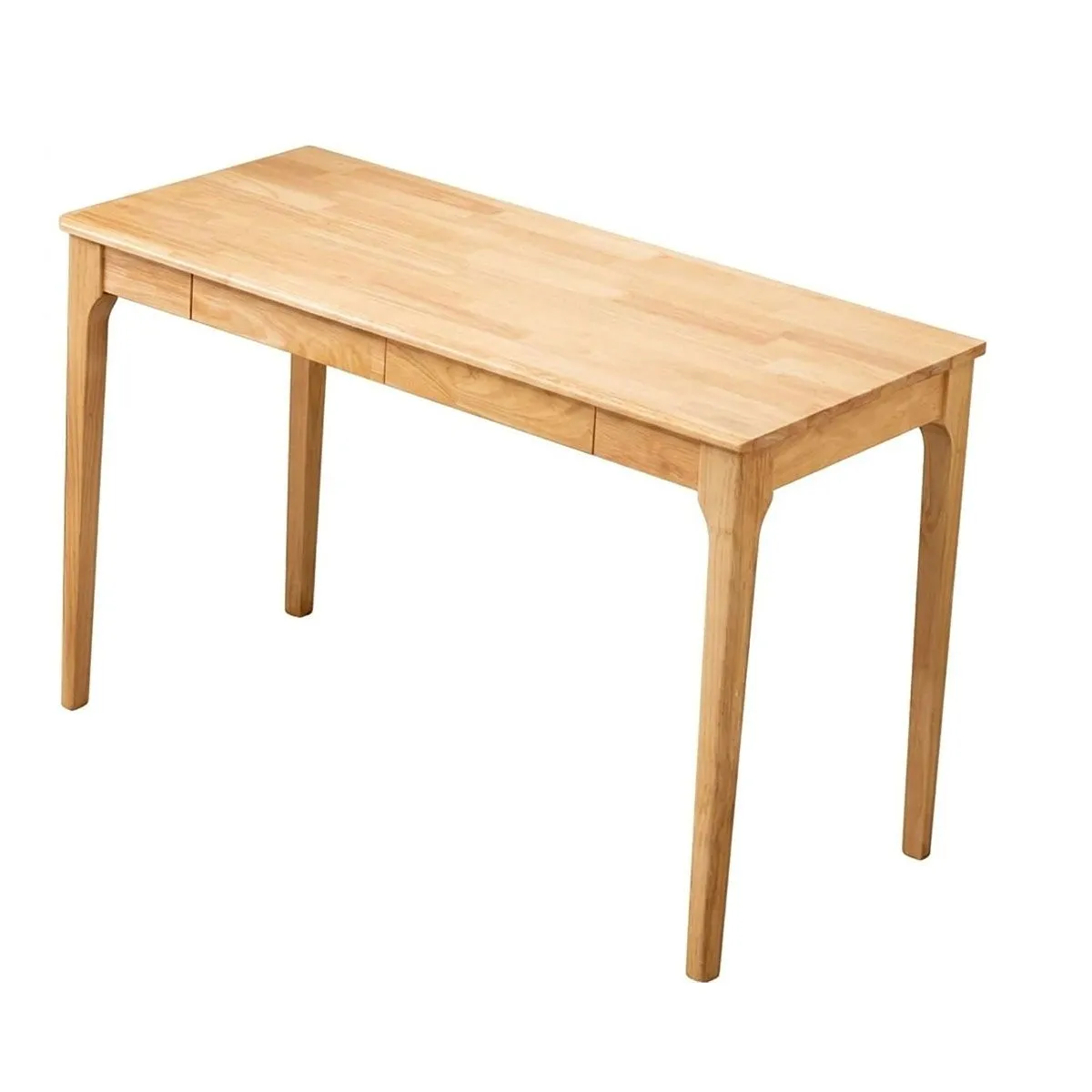 ECG Solid Wood Desk improve the posture of those working at the desk. - Yellow