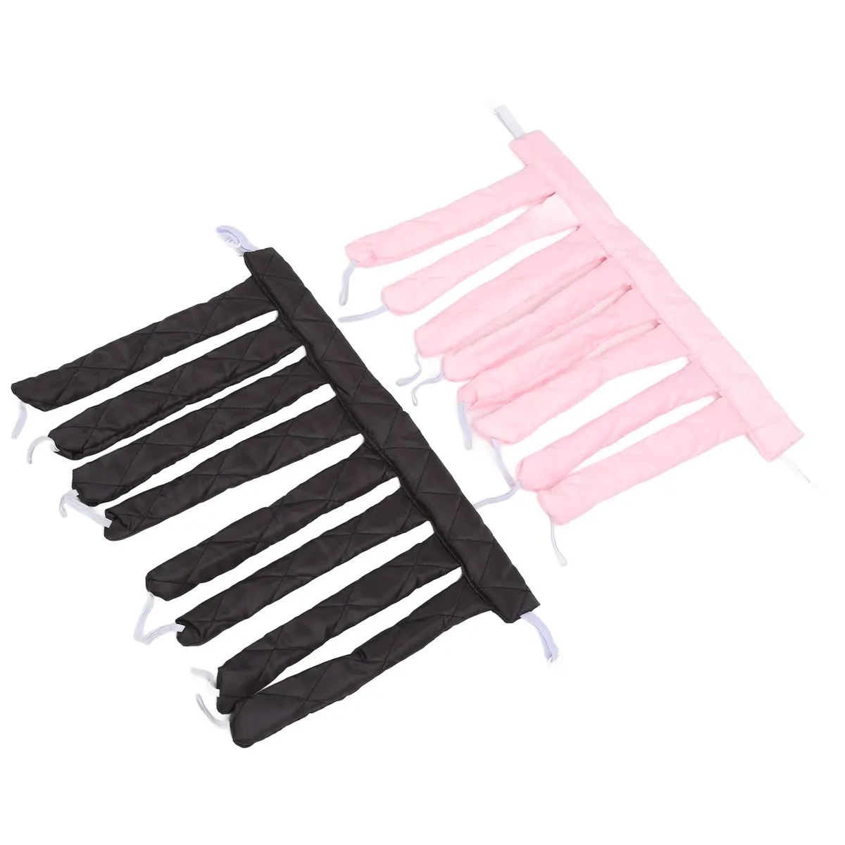 Heatless Curling Ribbon 2-Piece Wavy Hair Headband
