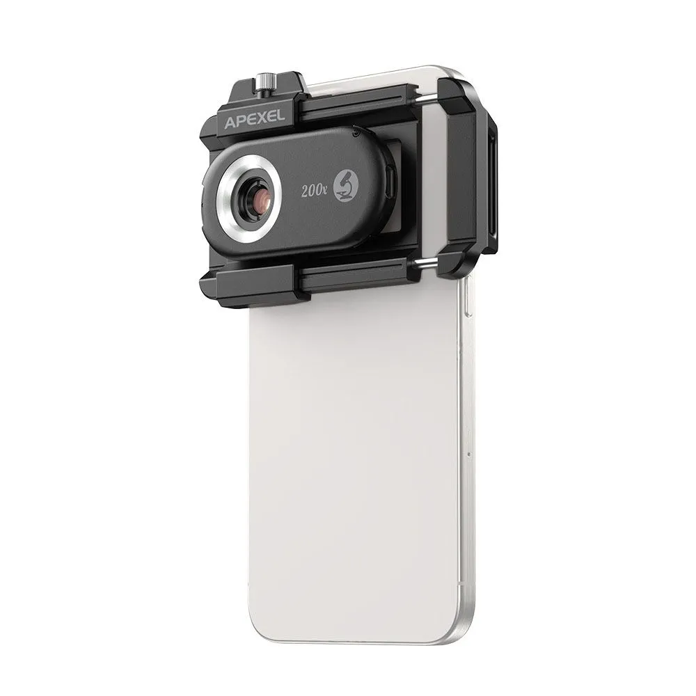 200x Phone Microscope with Filters