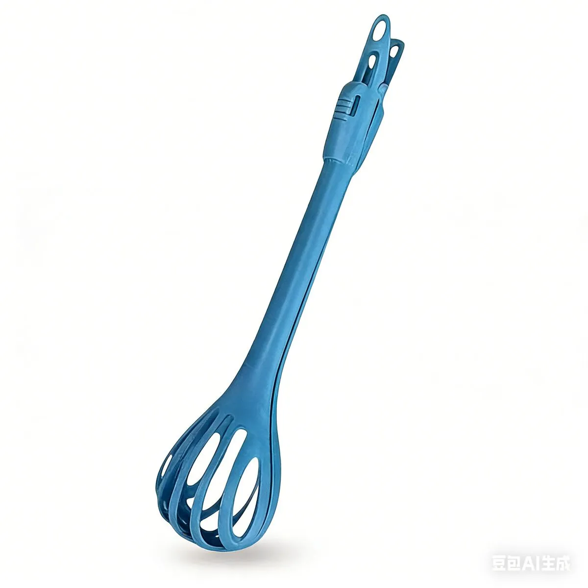 3-in-1 Whisk, Food & Noodle Tong, Baking Mixer - Blue