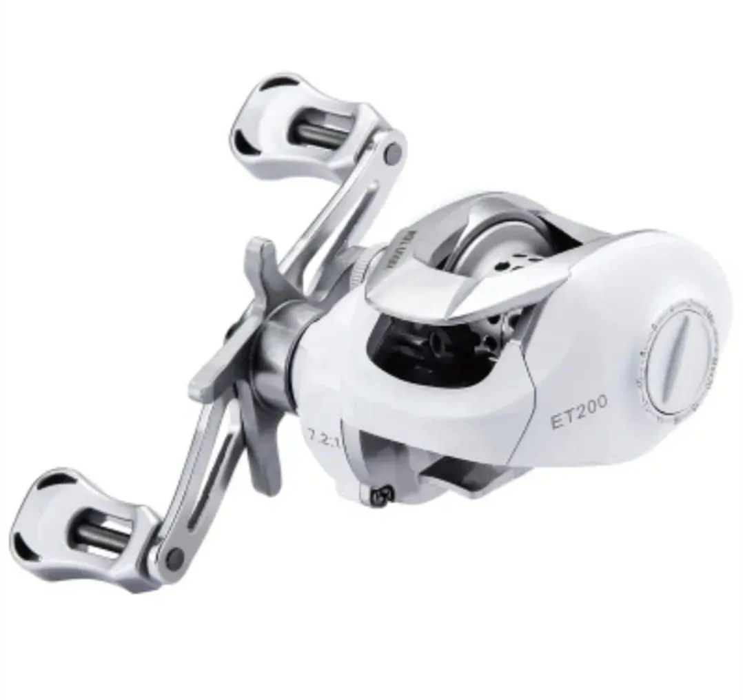 ET200 Baitcasting Fishing Reel 7.2:1 High-Speed Freshwater & Saltwater