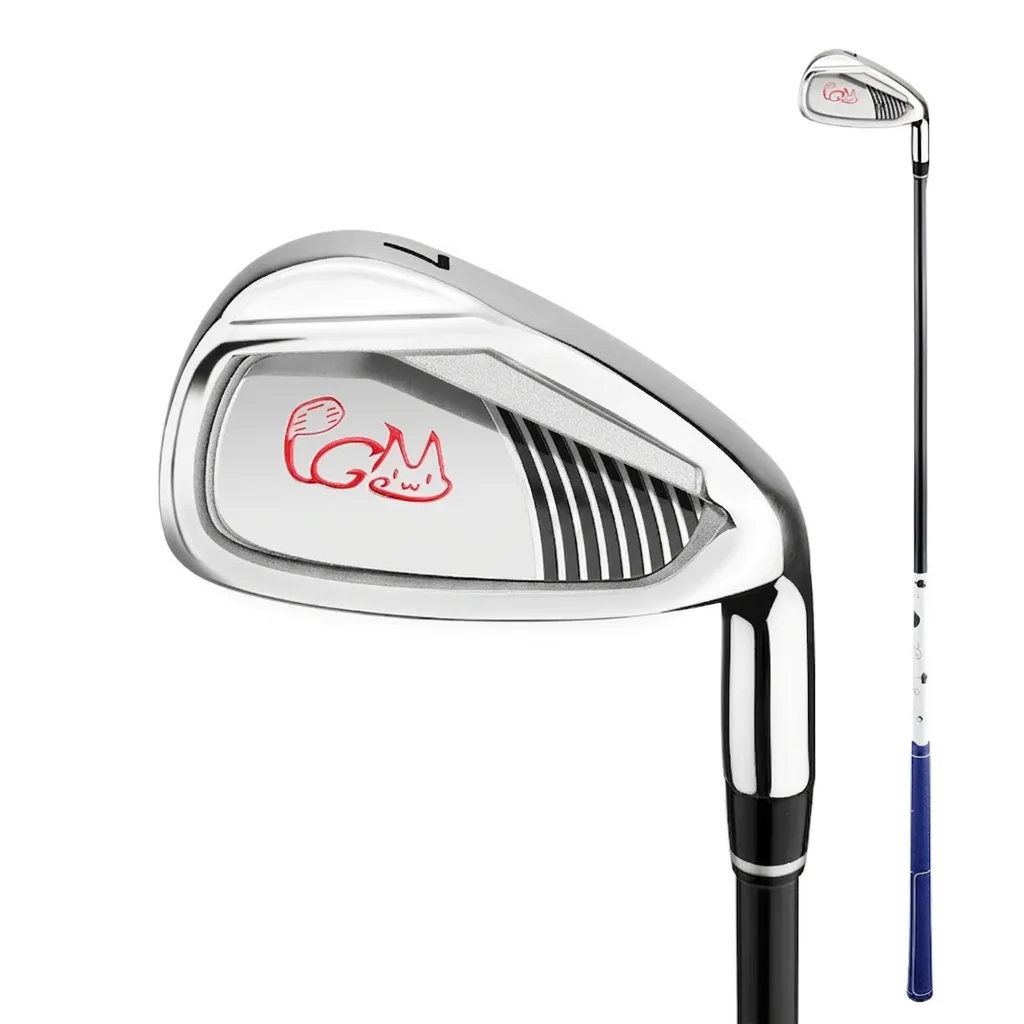 ARKIMD Unisex Kids Golf Club 7 Iron Practice For Beginners - Black