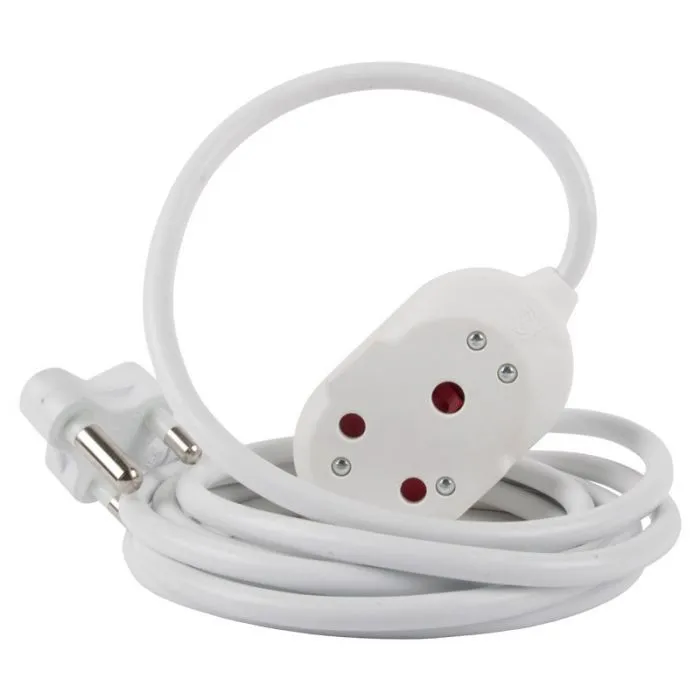 Extension Cord - Double - 20M 16A - 2 Pack