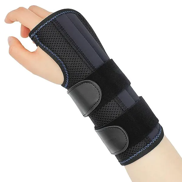 Wrist Support with Splints , Adjustable Compression Hand Support -Pack of 1