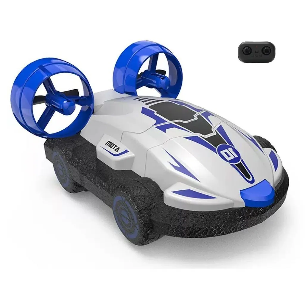 Remote control speedboat drifting car toy with remote control - Blue, White