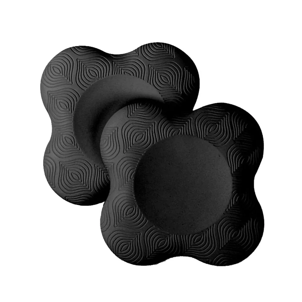 One Pair Yoga Knee Pads Support for Yoga & Pilates Excercise - Black