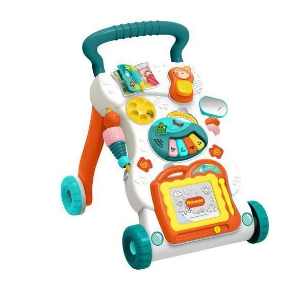 Playing baby walker