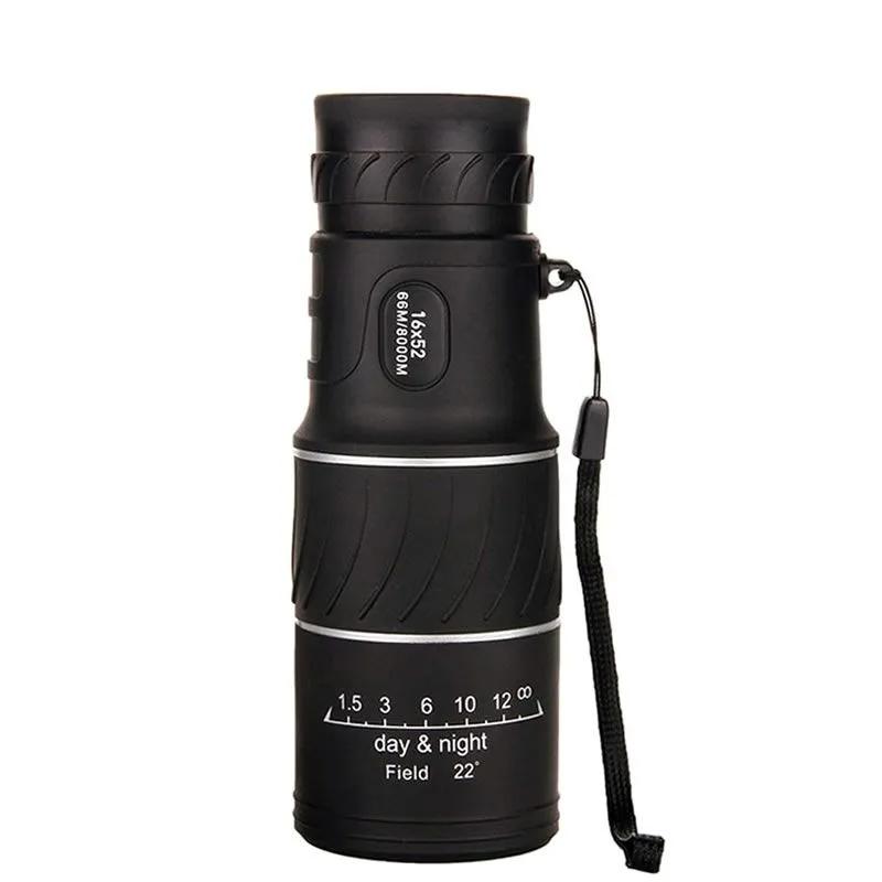 16 X 52 Monocular Telescope with Bag For Outdoor Sport Camping