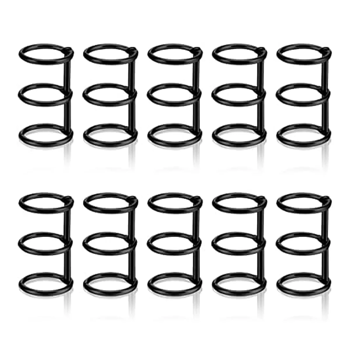 Rings Metal Loose Leaf Binder Binding DIY Photo Circle Calendar