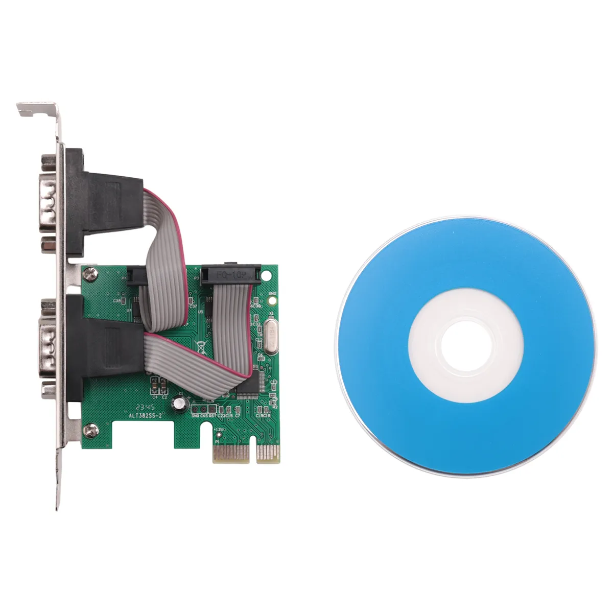PCI-E PCI Express Dual Serial DB9 RS232 2 Ports Controller Adapter Card