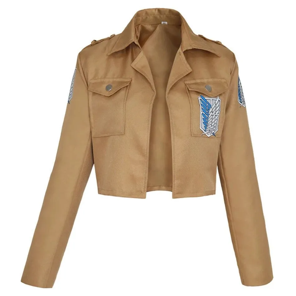 Attack on Titan Survey Corps Cosplay Anime Jacket