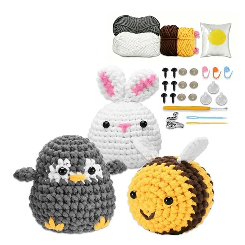 Crochet Kit for Beginners Crochet Kits, Knitting Kit Crochet Animals Kit