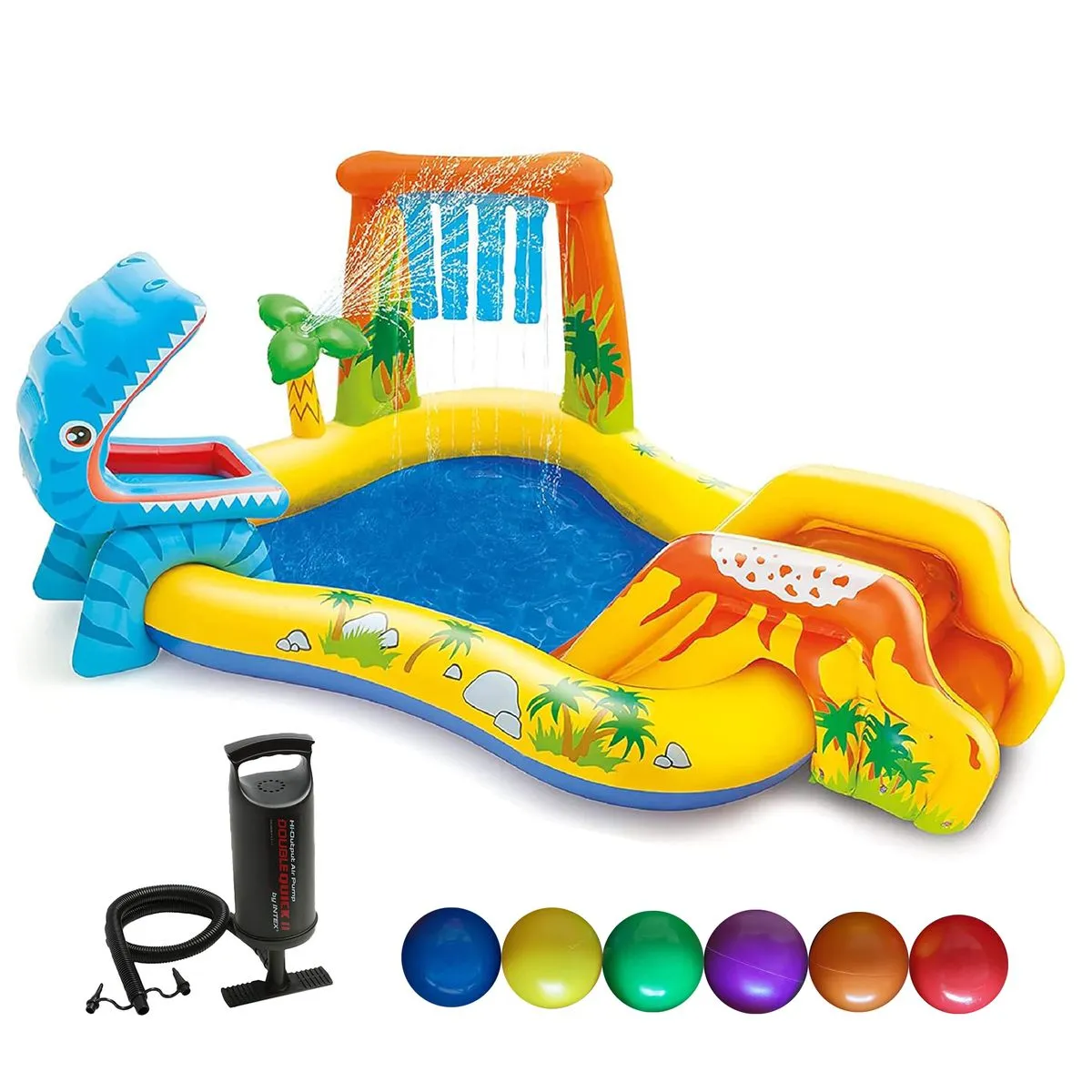 King Size Inflatable Play Center Pool Dinosaur Swimming Pool