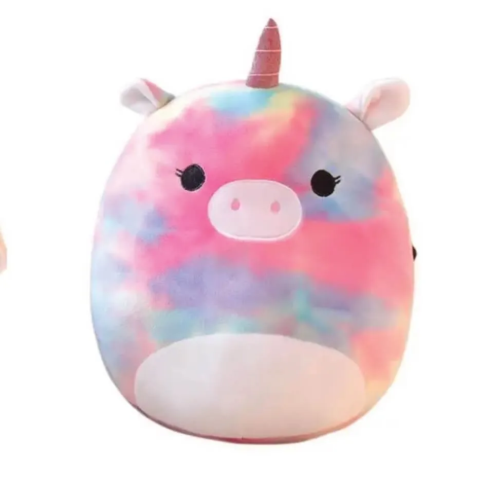 Cute Huggable Unicorn Soft Plush Toys - Rainbow