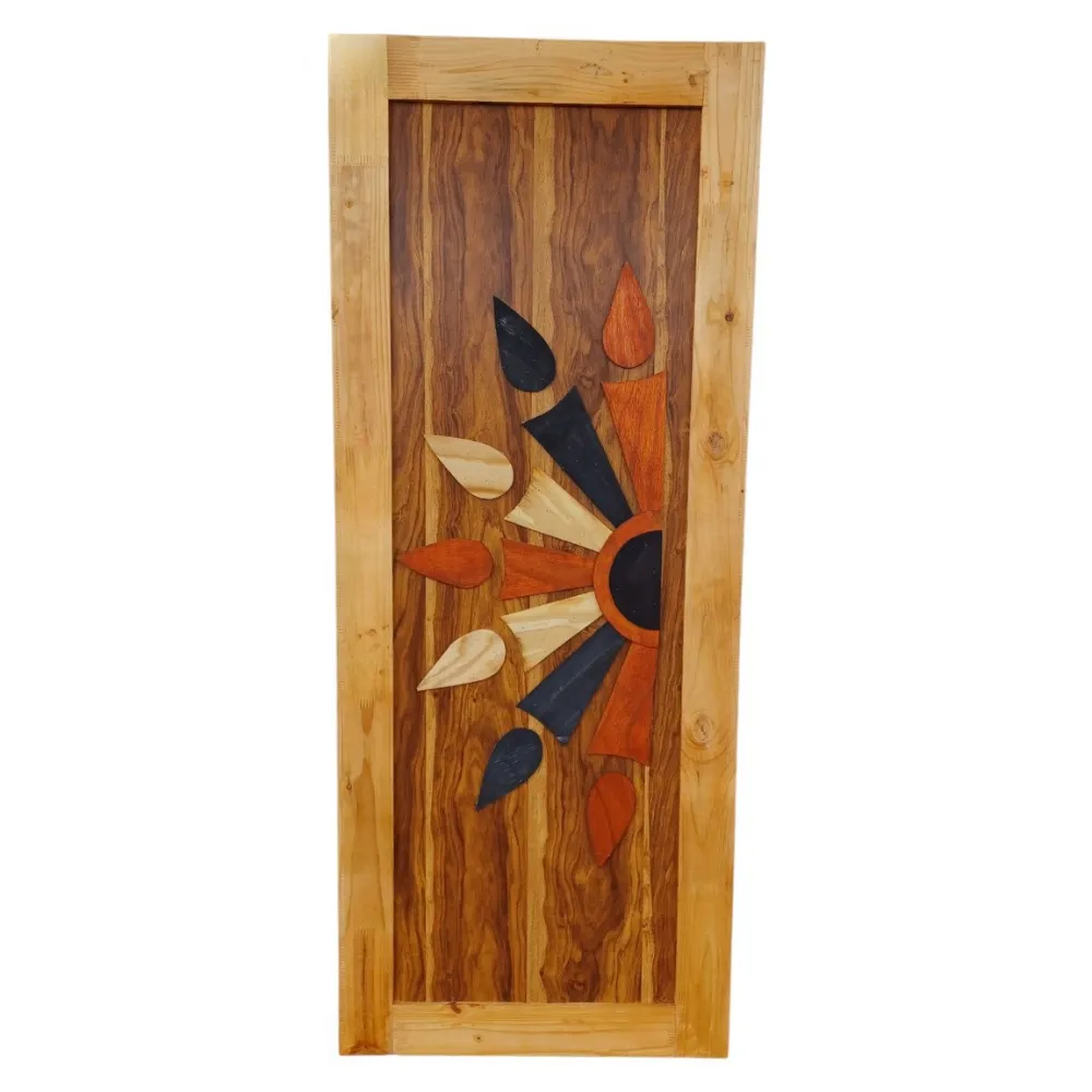 SMTE - MB PINE DOOR Type 8 - Wooden Interior Door (203cm x 82cm)