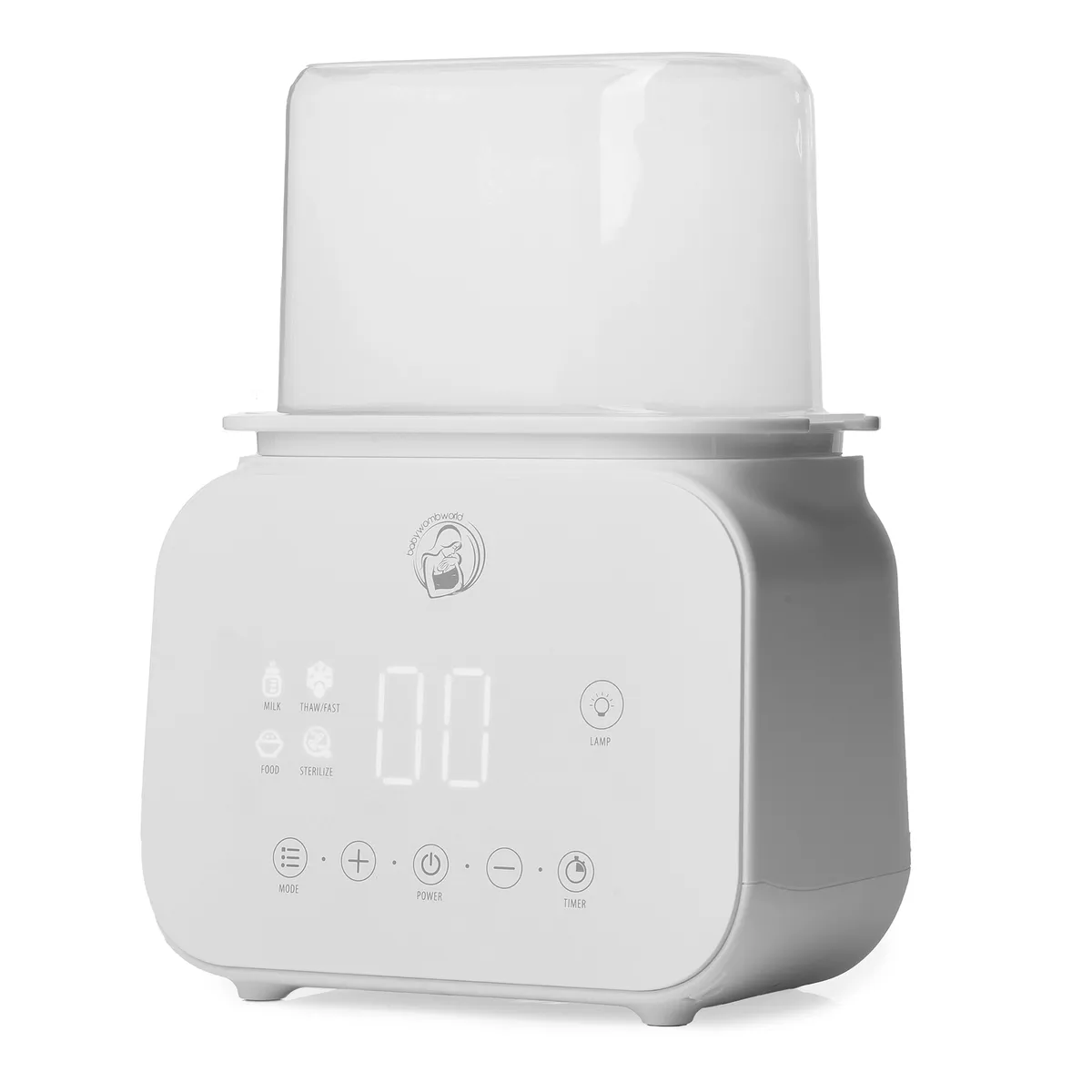 BabyWombWorld Modern Electric Baby Bottle Sterilizer and Warmer with Light