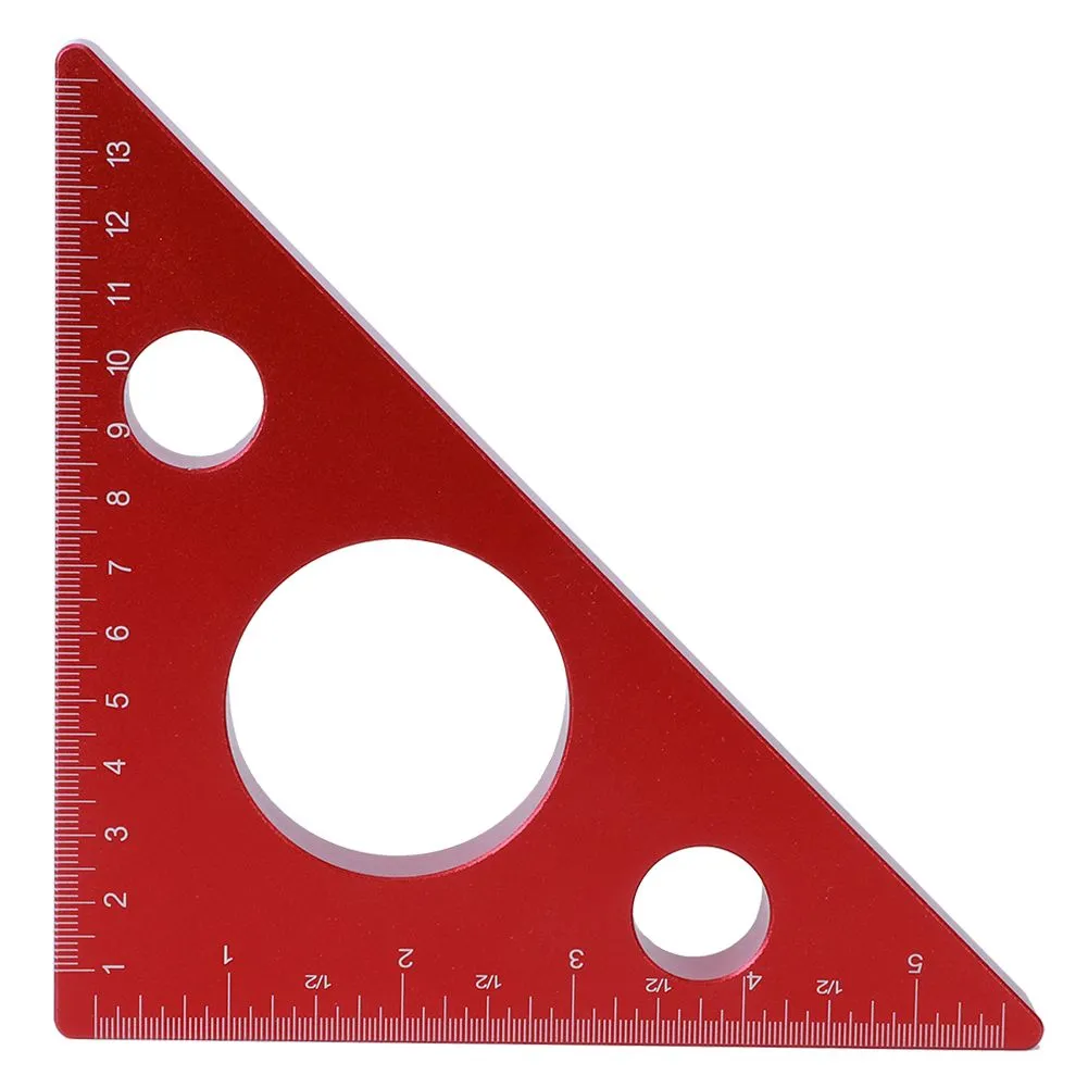 5"/13cm Aluminium Right-Angle Height Ruler