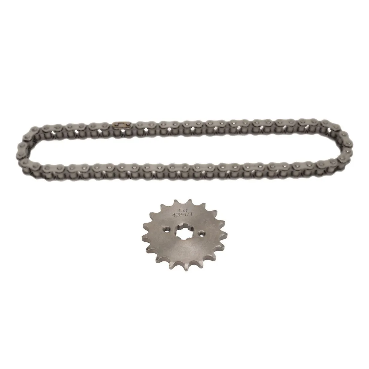 428 17T Sprocket 60 Links Chain Kit for ATV Dirt Bike