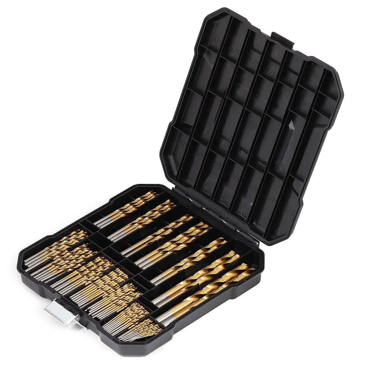 99pcs Shank Steel Drill Kit Drills With Box Steel Shank Drill And Drill Kit