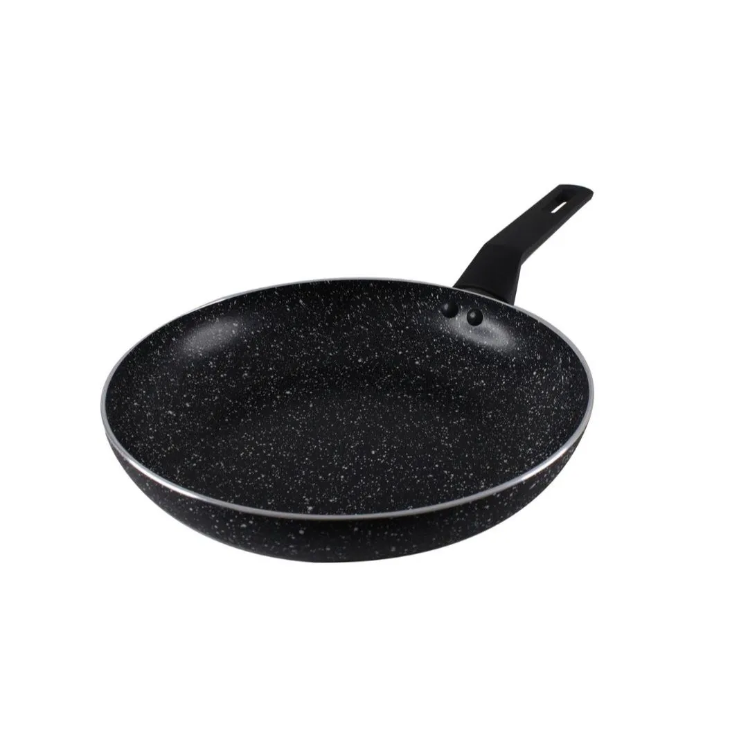 Distoplan Non-Stick Frying Pan 30CM - Aluminum Stainless Steel - Black