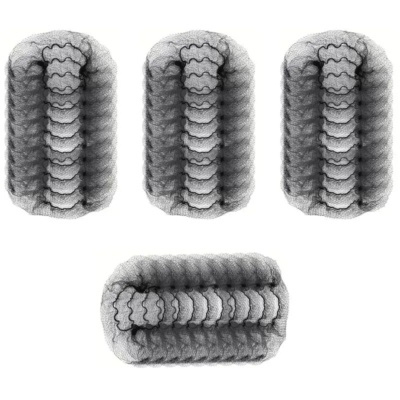 Invisible Elastic Hair Nets for Bun - 40 Piece
