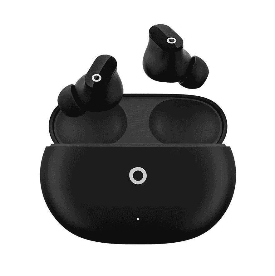 Bluetooth Earbuds - Red/Black | Compatible with iOS/Android (1 Set) - Black