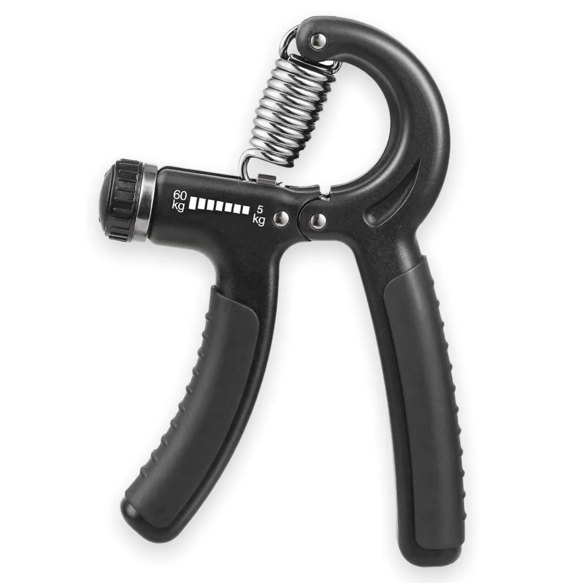 Avalanche Fitness - Hand Grip Strength Trainer - Adjustable Resistance - Black