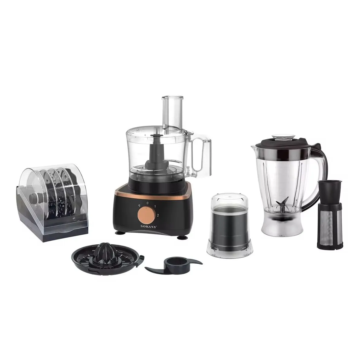 Sokany Kitchen Central 7-in-1 Food Processor