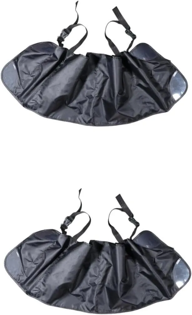 2pcs Automotive Cargo Nets Car Seat Organizer Backseat Storage Bag Thick