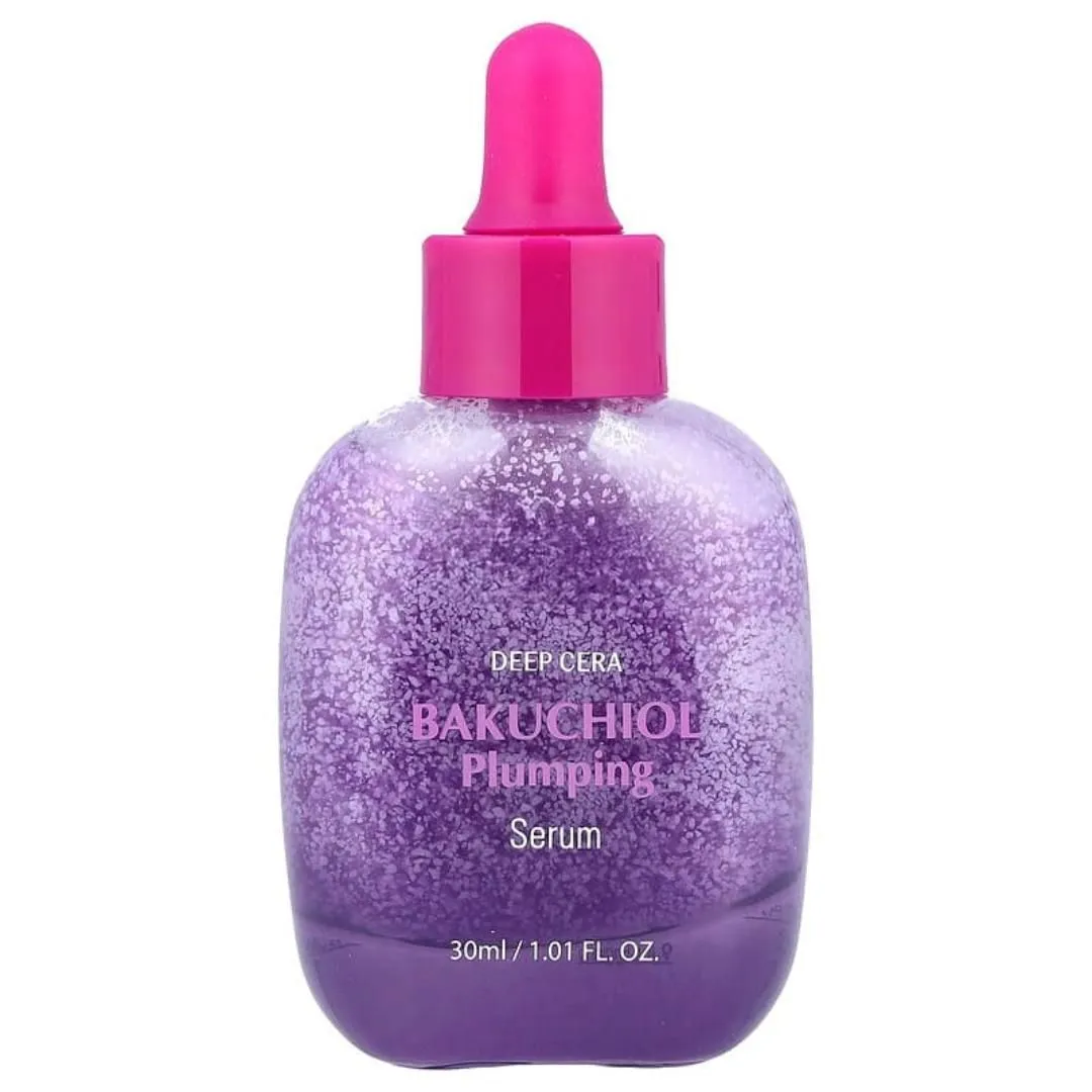 Bakuchiol Plumping Facial Serum with Niacinamide & Hyaluronic Acid