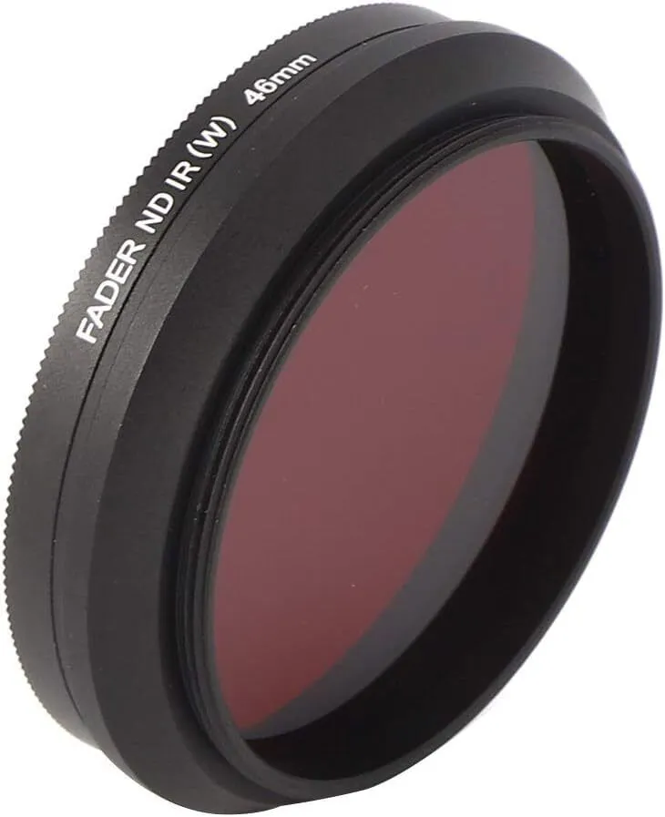 Optical Lens Filter Adjustable IR Filter Aluminum Alloy Rotating 530nm