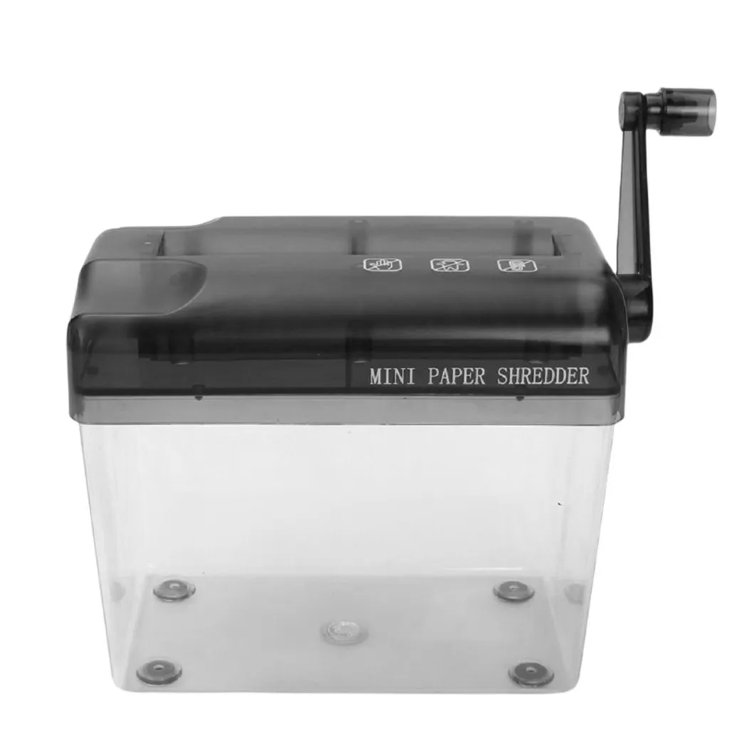 Mini Hand Shredder Portable Paper Shredder A6 Manual Shredder