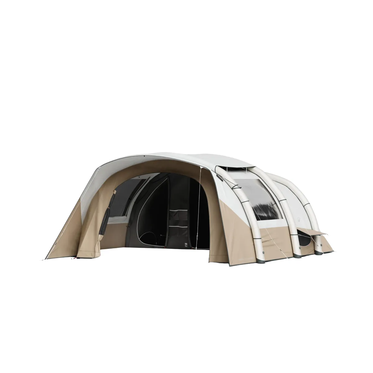 Quechua 6-Person 3-Bedroom Inflatable Camping Tent - Air Seconds 6.3