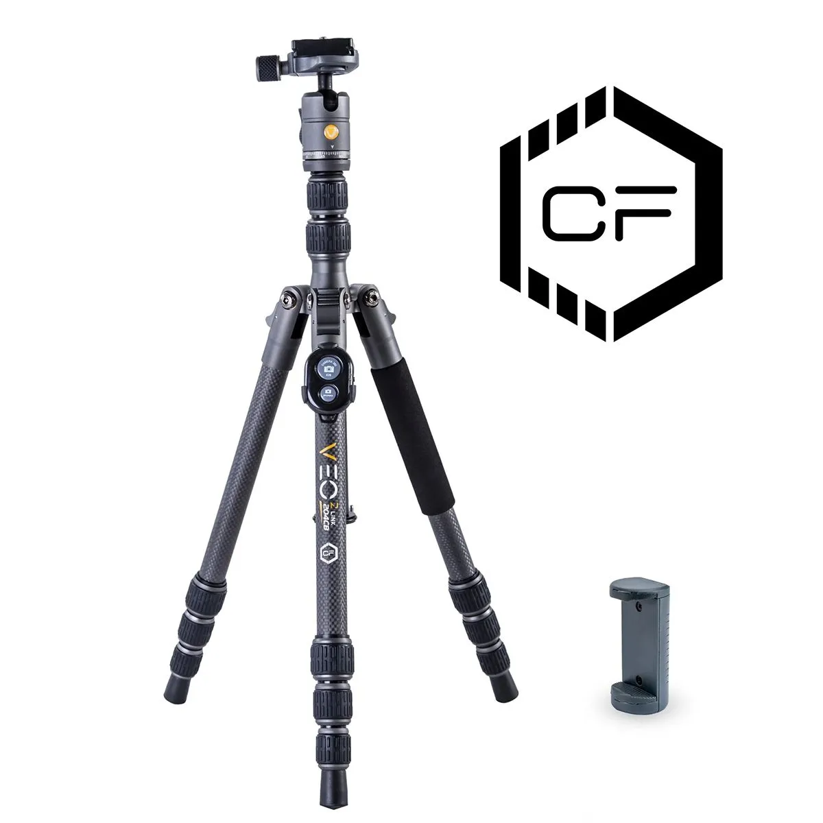 Vanguard VEO 3GO 204CB Ultra-Light Carbon Travel Tripod With Monopod Leg