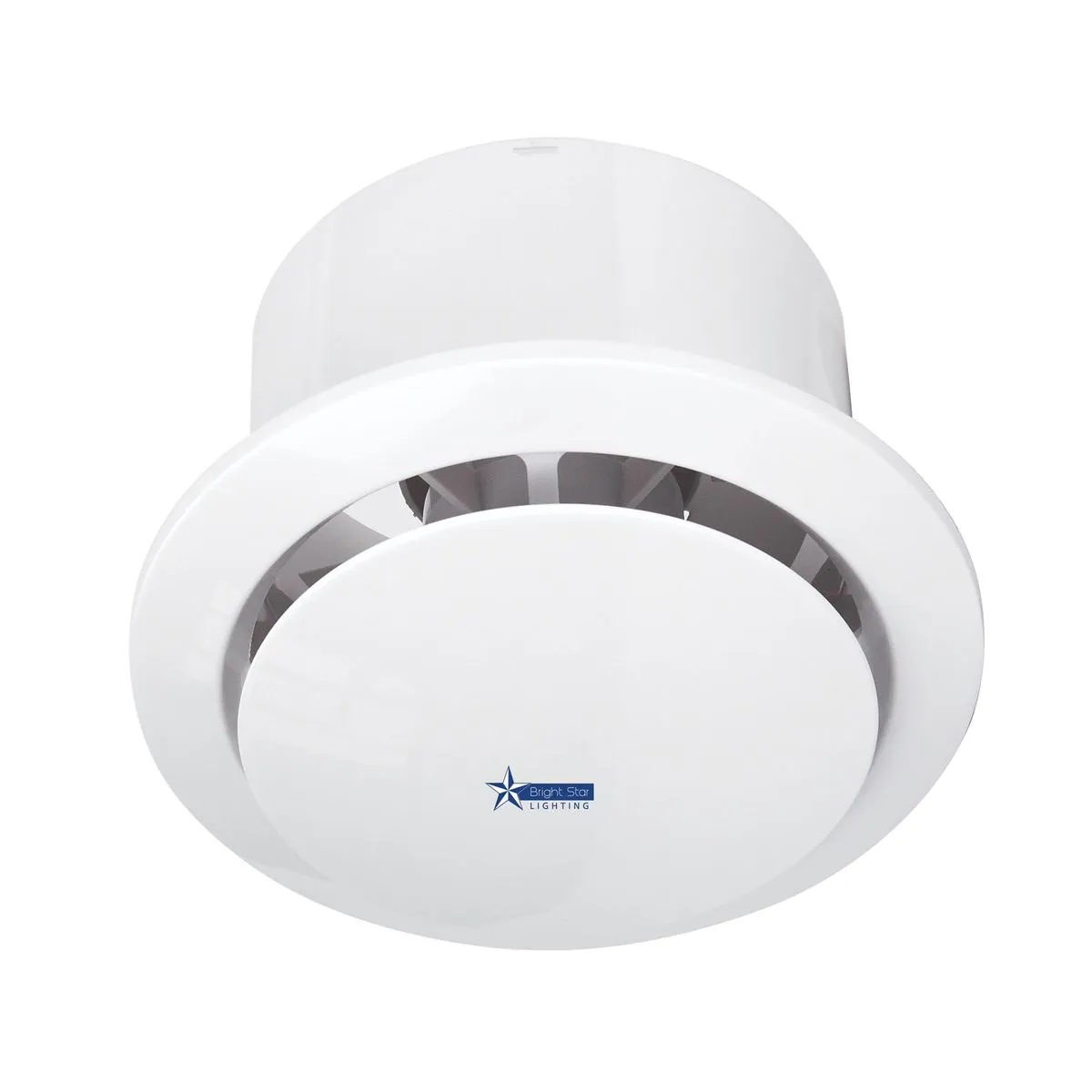 Stylish White 15 Watt 100mm Bathroom Extractor Fan - Fan Ext 08