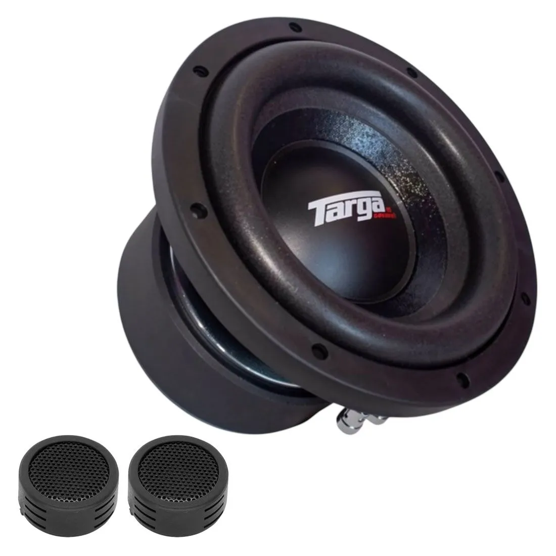 Targa TG-804DW Street Series 8" 4000w DVC Subwoofer & Evo Tweeters