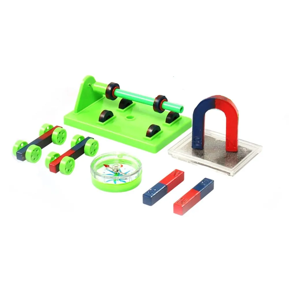 DIY Horseshoe Magnets Set Science Experiment Tool Students Toy