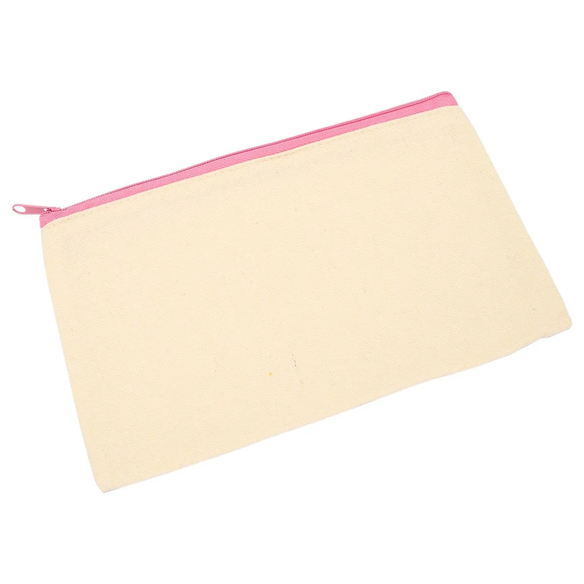 30Pcs Canvas Makeup Bags Zipper Pouch Bags DIY Craft Bags for School