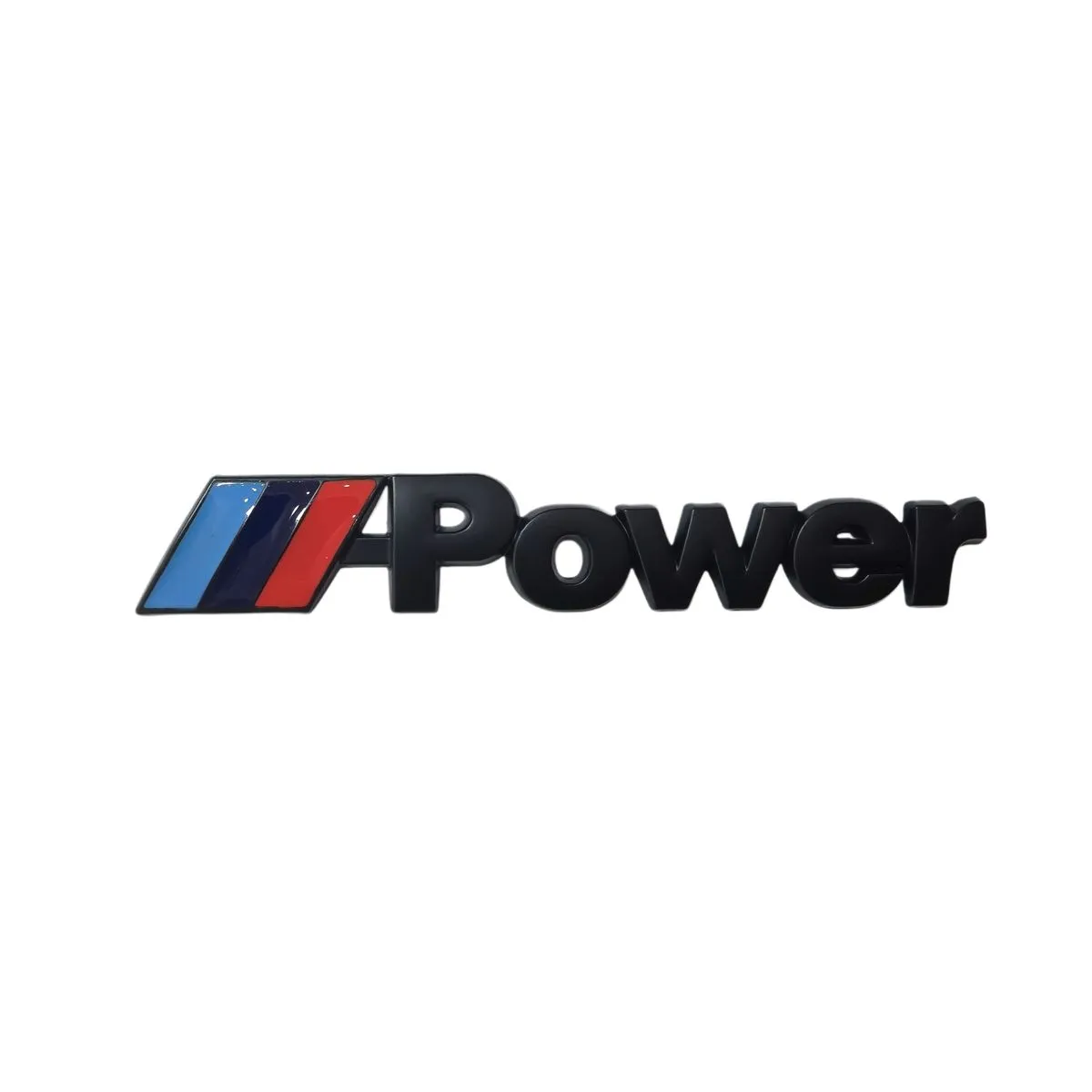 MPower Emblem Sticker Black Compatible - Black