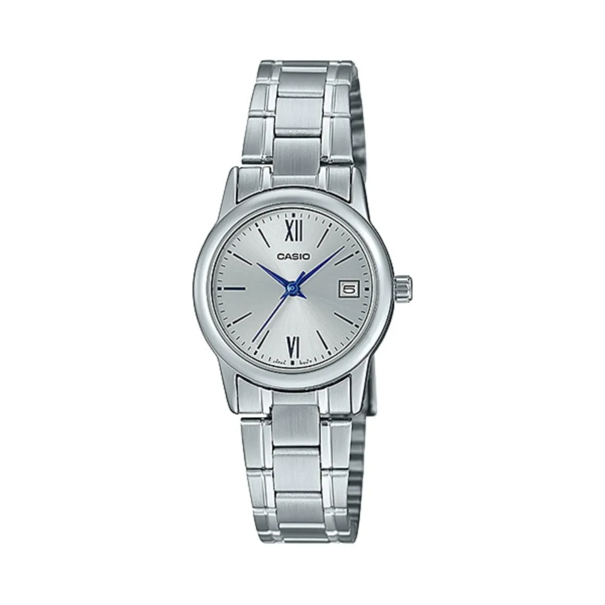 Casio Watch for Women - LTP-V002D-7B3UDF - Silver