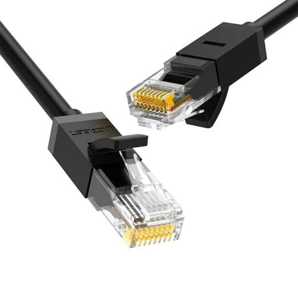 UGreen 20158 CAT6 UTP Round LAN 0.5m Cable-BK