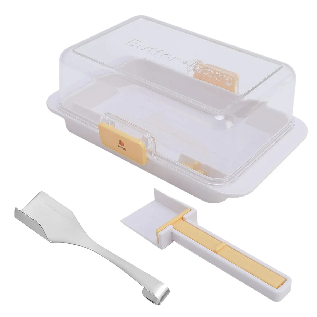 Butter Dish Butter Storage Box Butter Keeper with Spoon cutting Butter