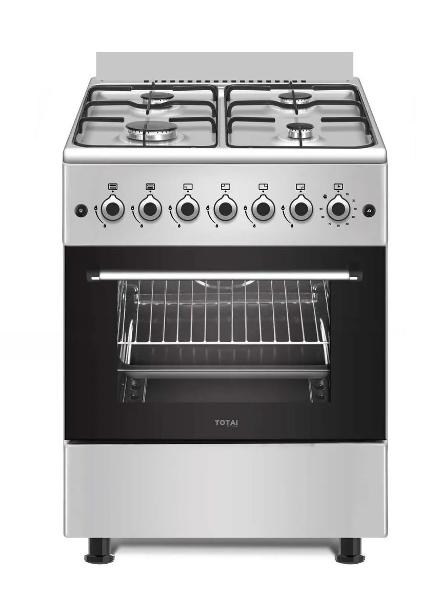 Totai Stle 03/T700-G Premium 4 Burner Gas Stove With Gas Oven & Grill