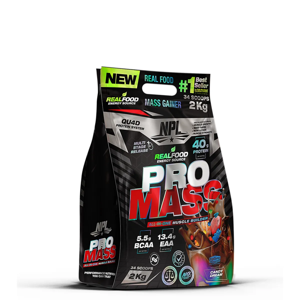 Pro Mass - All-In-One Mass Gainer | Candy Dream
