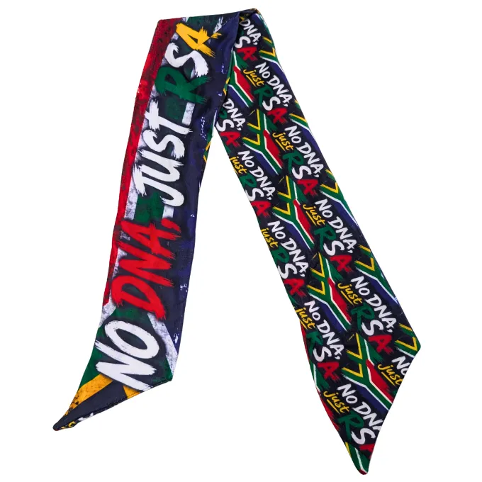 Bafana Just RSA South African Flag Double-sided Supporters Fleece Scarf