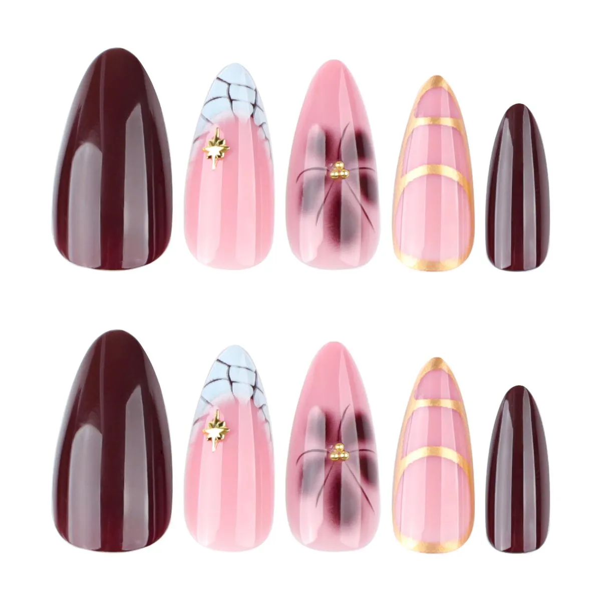 Nail Art-Flower Wearable Nail Art