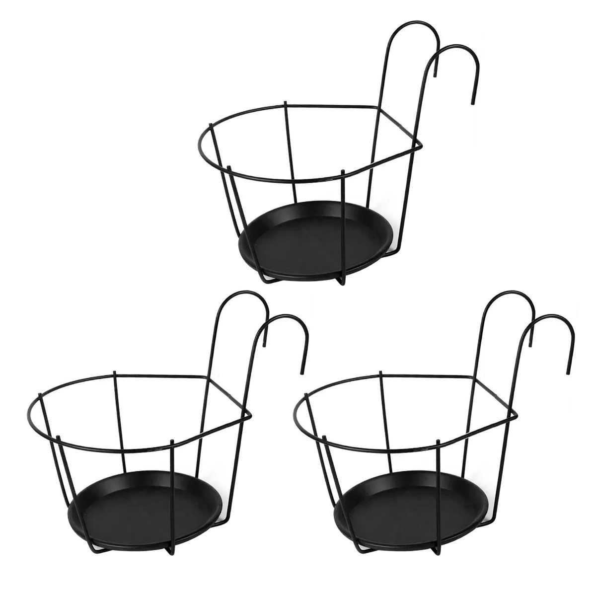 3Pcs Hanging Plant Stands