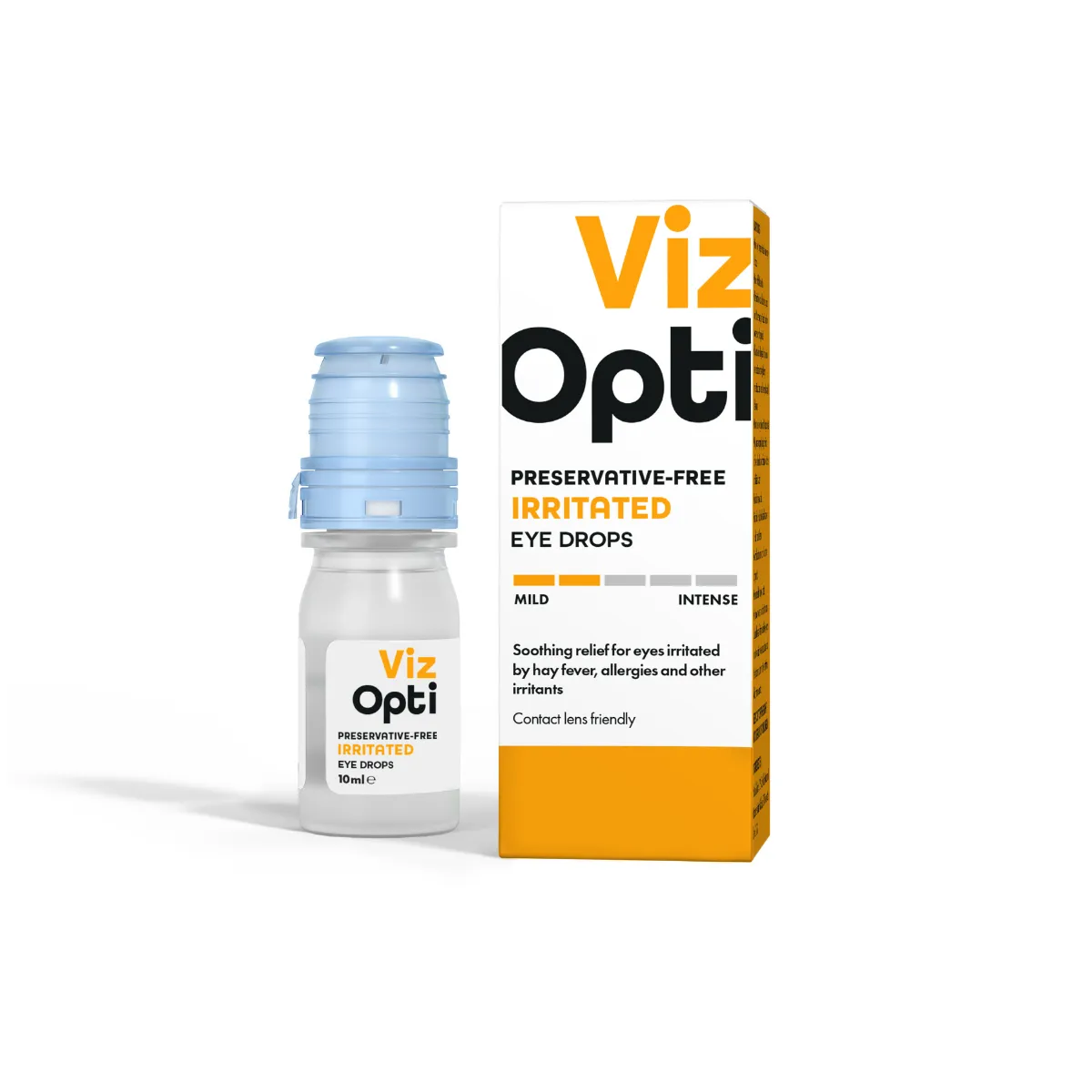 VizOpti Preservative Free Irritated Eyes Eye Drops 10ml