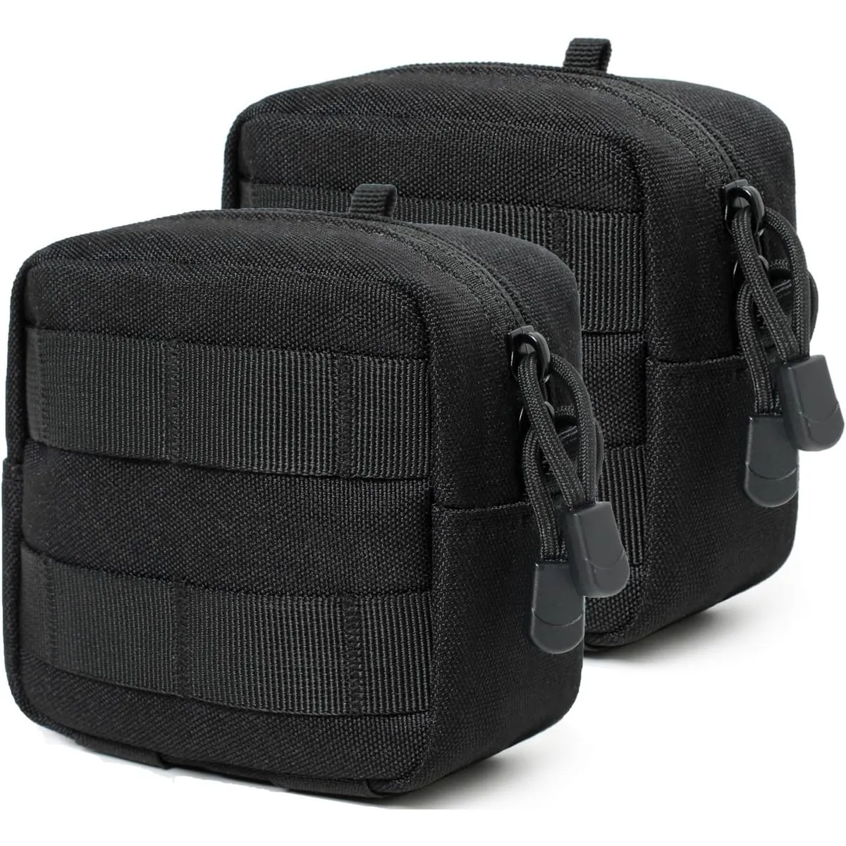 QYNIAL 2 Pack Waist Bags Utility Multi-Purpose Waist Belt Pouch